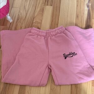 Kids Pink Sweatpants